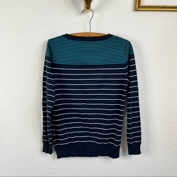 Brooks Brothers Cotton Anchor Striped Sweater - Picture 5 of 6